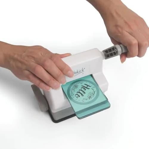 Sizzix Sidekick Starter Kit 661770 Portable Manual Die Cutting & Embossing Machine 17.5cm (6.89") Opening | Arts & Crafts thumbnail 3
