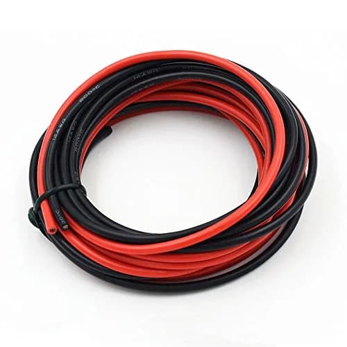 Haerkn 14awg Silicone Electrical Wire Cable 2 Colors 10ft Each | High Temp, 600V, 20A thumbnail 9