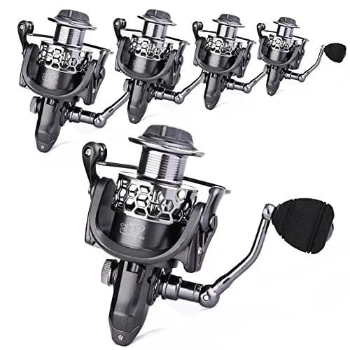 Sougayilang XY4000 Spinning Fishing Reel 380g (13.4 oz) | 13+1BB Ultra Smooth Aluminum with Free Spare Graphite Spool thumbnail 8