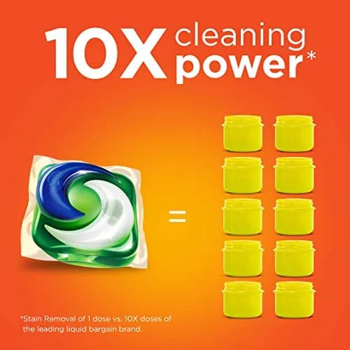 Tide Clean Breeze 3-in-1 Laundry Pacs 42 Count | America's #1 Detergent Brand thumbnail 4