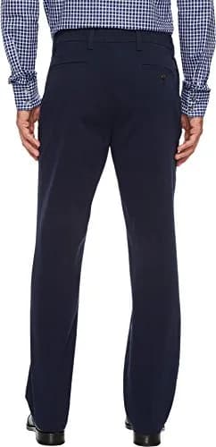 DOCKERS Men's Straight Fit Khaki Pants 36W x 29L | 4-Way Stretch, Classic Fit, Mid Rise, Cotton thumbnail 3