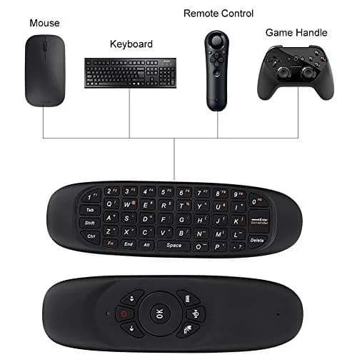 BIFANS G64 4-in-1 Air Mouse Keyboard Remote 81 Keys | 2.4GHz Wireless with Rechargeable Battery thumbnail 3