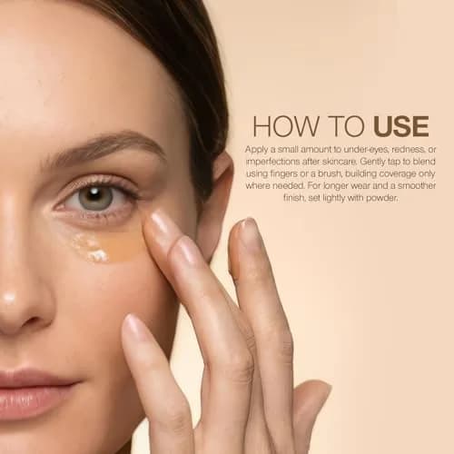 Palladio Full Coverage Concealer Creamy Face & Under Eye Formula 9.92g (0.35 oz) | Botanical Blend for Hydration thumbnail 7