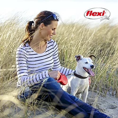 FLEXI Classic Cord Retractable Dog Leash Small 26 ft (7.9 m) Black | German Engineered for Reliable Control thumbnail 6