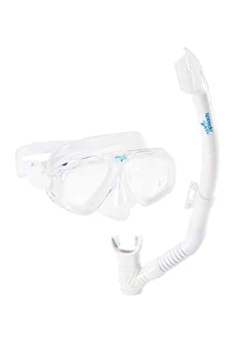 Speedo Unisex-Adult Swim Snorkel Dive Mask Anti-Fog with Nose Cover, Adventure Series, One Size | Silicone Comfort thumbnail 1