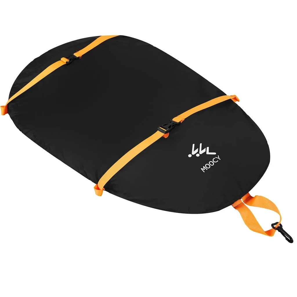 MOOCY Kayak Cockpit Cover for Sit-in Kayaks | Waterproof UV Protection, Fits 19"x35" | Keeps Hatch & Seat Clean