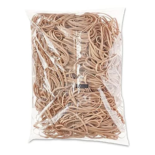 Amazon Basics Rubber Bands Size 33 (3.5 x 0.125 Inch) | 15,000 Bands Total (25 lb Pack) thumbnail 3