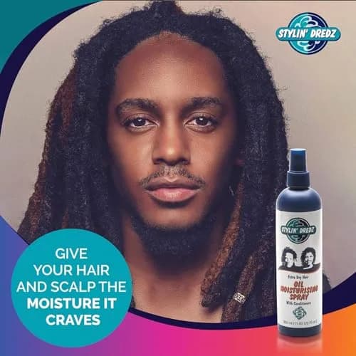 Stylin Dredz Moisture Splash Conditioning Braid Spray 350 ml Pack of 2 | Moisturizes & Soothes Dry Scalps thumbnail 5
