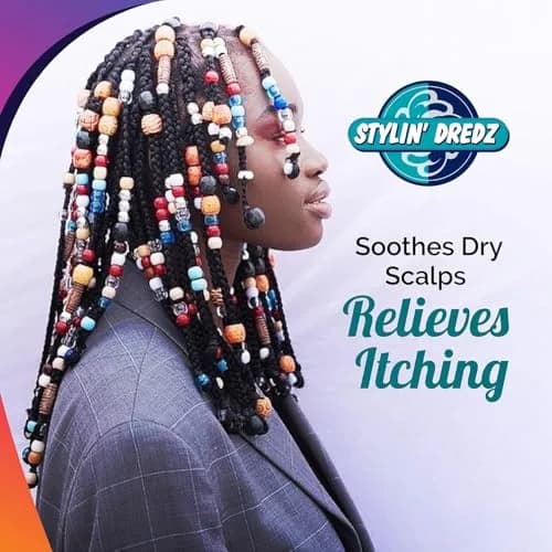 Stylin Dredz Moisture Splash Conditioning Braid Spray 350 ml Pack of 2 | Moisturizes & Soothes Dry Scalps thumbnail 4