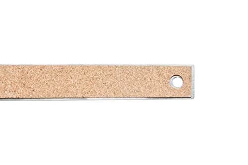 Pacific Arc Stainless Steel 36 Inch Metal Ruler with Cork Back | 91.4 cm (36 Inch) Dual Graduations thumbnail 5