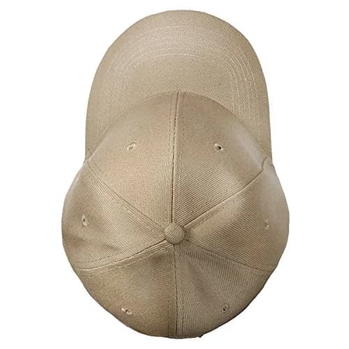 Falari Baseball Cap Adjustable Size for Running Workouts and Outdoor Activities All Seasons (1pc Khaki) | Classic Sun Protection thumbnail 4