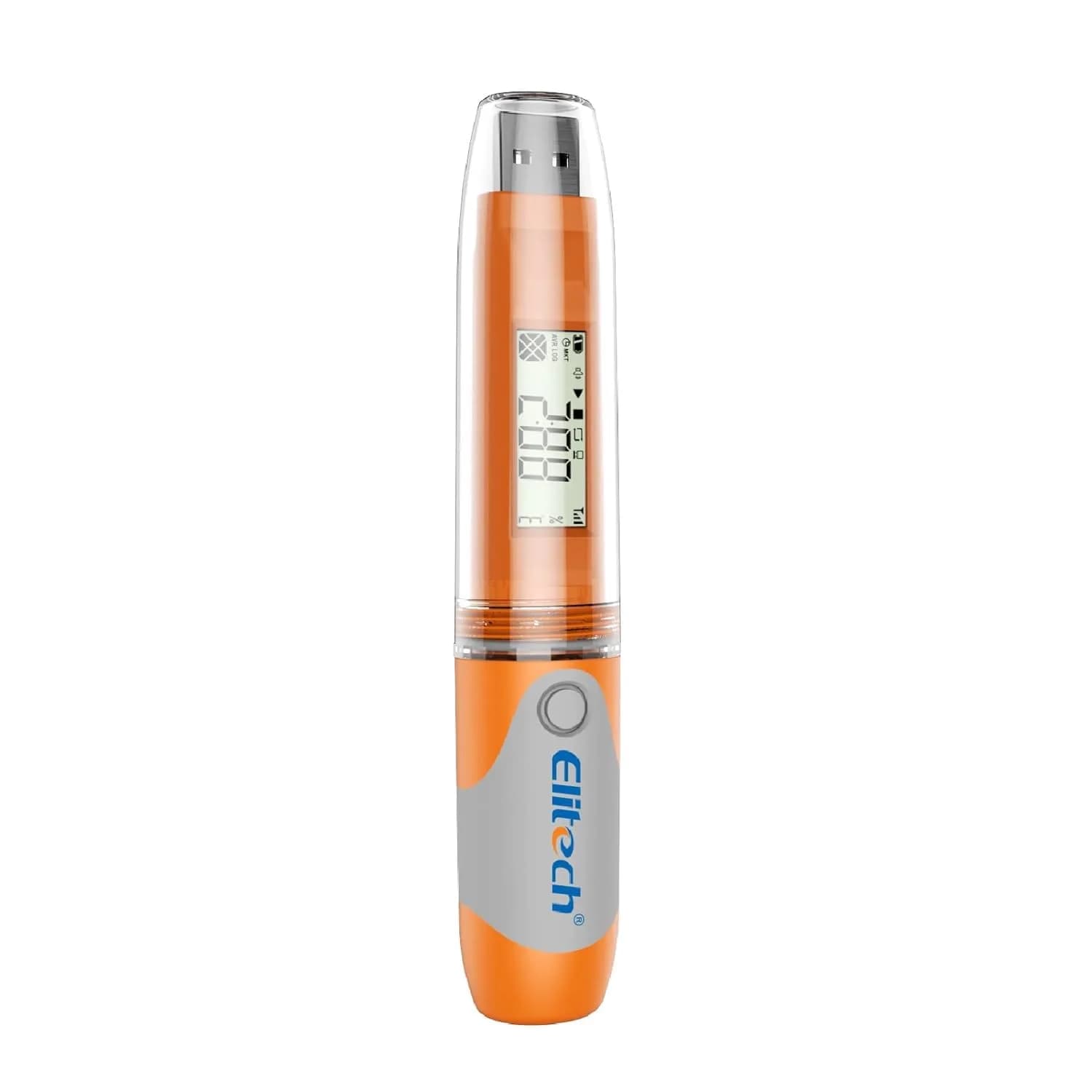 Elitech RC-51H USB Temperature & Humidity Data Logger | Reusable Digital Recorder for Medical & Food Use, 32000 Points, High Accuracy