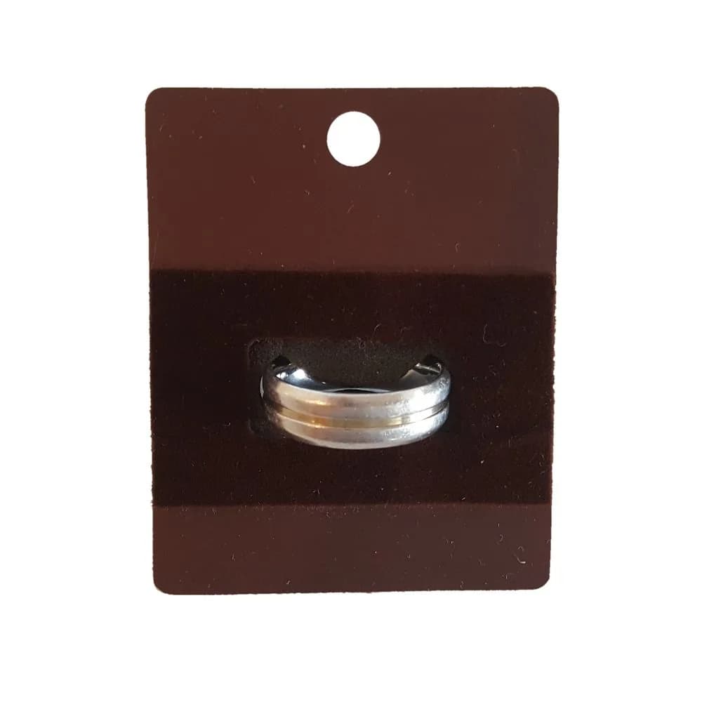 N'ice Packaging Cordovan Shade Ring Display Cards 50-Pack | 4.8 cm x 6 cm (1.88" x 2.38") - main product image