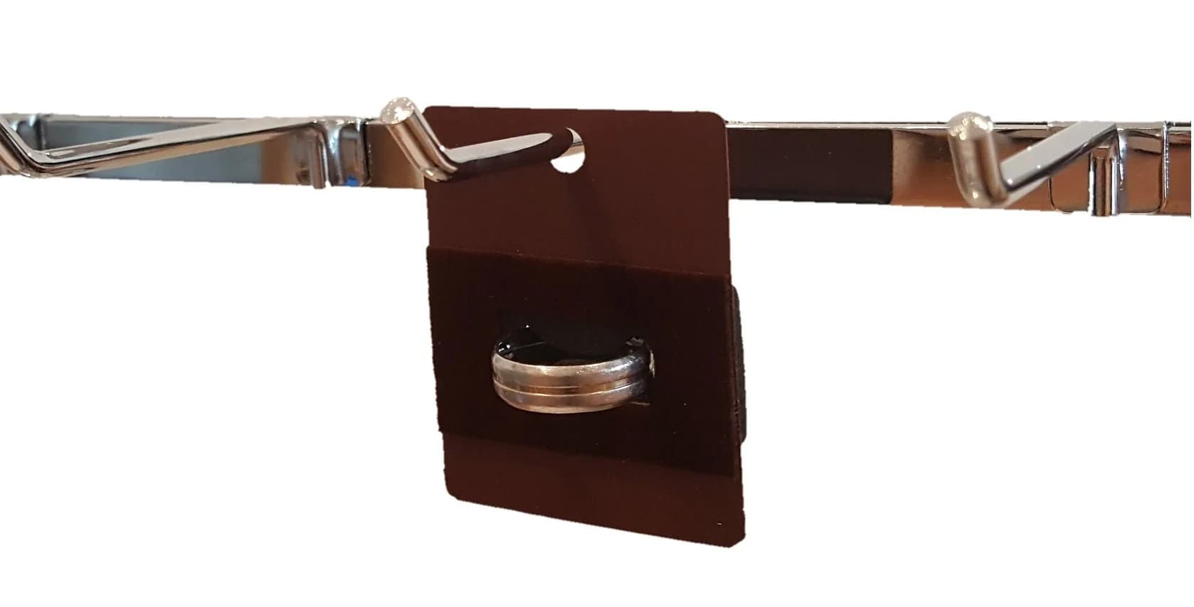N'ice Packaging Cordovan Shade Ring Display Cards 50-Pack | 4.8 cm x 6 cm (1.88" x 2.38") - view 5