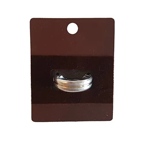 N'ice Packaging Cordovan Shade Ring Display Cards 50-Pack | 4.8 cm x 6 cm (1.88" x 2.38") thumbnail 1
