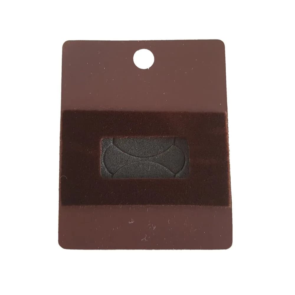 N'ice Packaging Cordovan Shade Ring Display Cards 50-Pack | 4.8 cm x 6 cm (1.88" x 2.38") - view 2