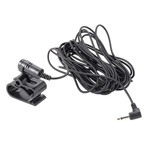 Alphasonik Bluetooth Microphone Mic 2.5mm Jack with Clip Mount | Pioneer Car Stereo Compatible thumbnail 3