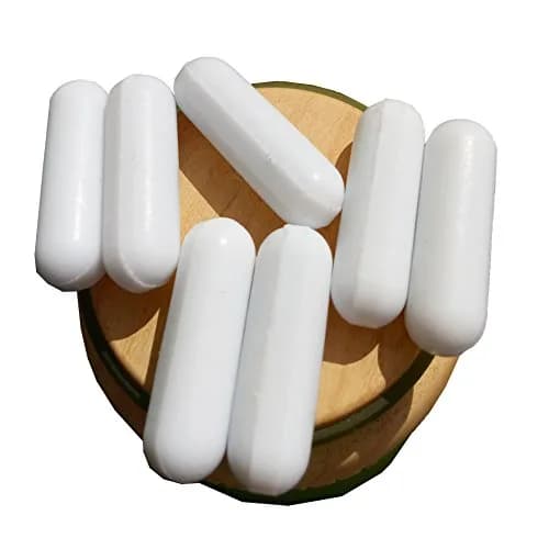 BBTCTY Magnetic Stirrer Stir Bar PTFE 9X30mm Cylinder 10PCS | High Temp & Corrosion Resistant thumbnail 1