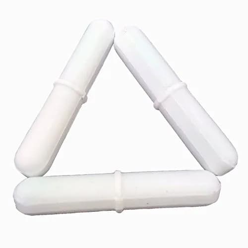 BBTCTY Magnetic Stirrer Stir Bar PTFE 9mm x 45mm | Inert, High Temp Resistance, 10PCS thumbnail 1
