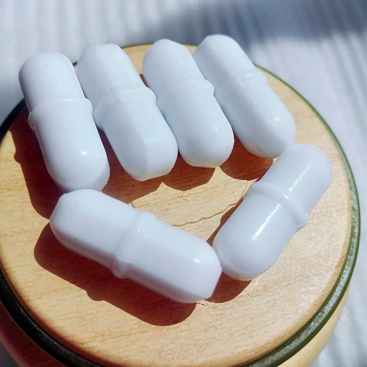 BBTCTY Magnetic Stirrer Stir Bar PTFE 7mm x 25mm | Inert, High Temp Resistance, 10PCS - main product image