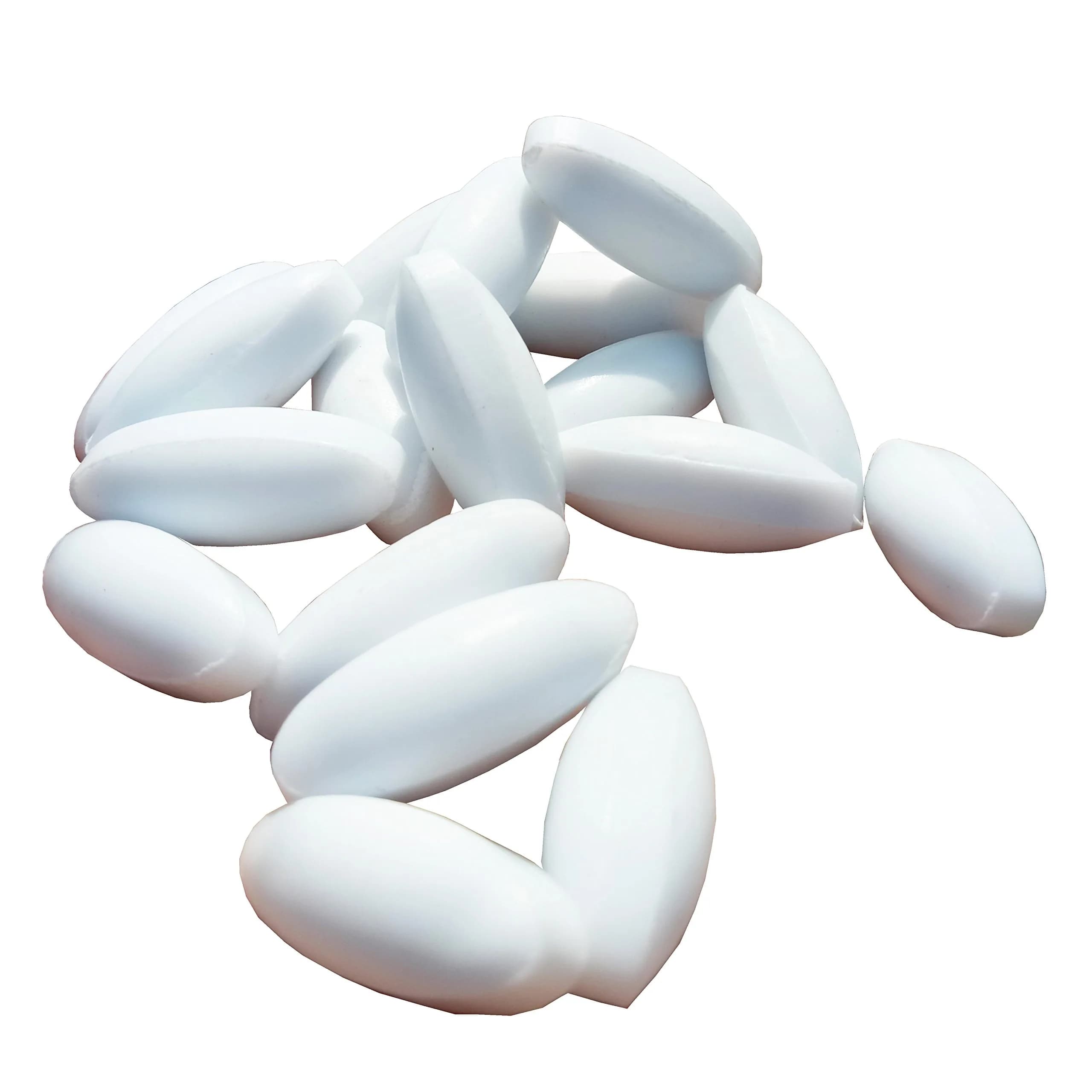 BBTCTY PTFE Magnetic Stirrer Mixer Stir Bars Olive Shape 9mm x 25mm, Pack of 10 | Inert & Non-Toxic Lab Consumables - main product image