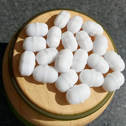 BBTCTY Magnetic Stirrer Stir Bars 6mmx10mm (10PCS) | PTFE Coated Cylinder with Pivot Ring Shape thumbnail 3