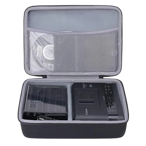 co2CREA Hard Case for Canon SELPHY CP1500/CP1300/CP1200 Photo Printer,Black | Shockproof Dustproof Water-Resistant thumbnail 1