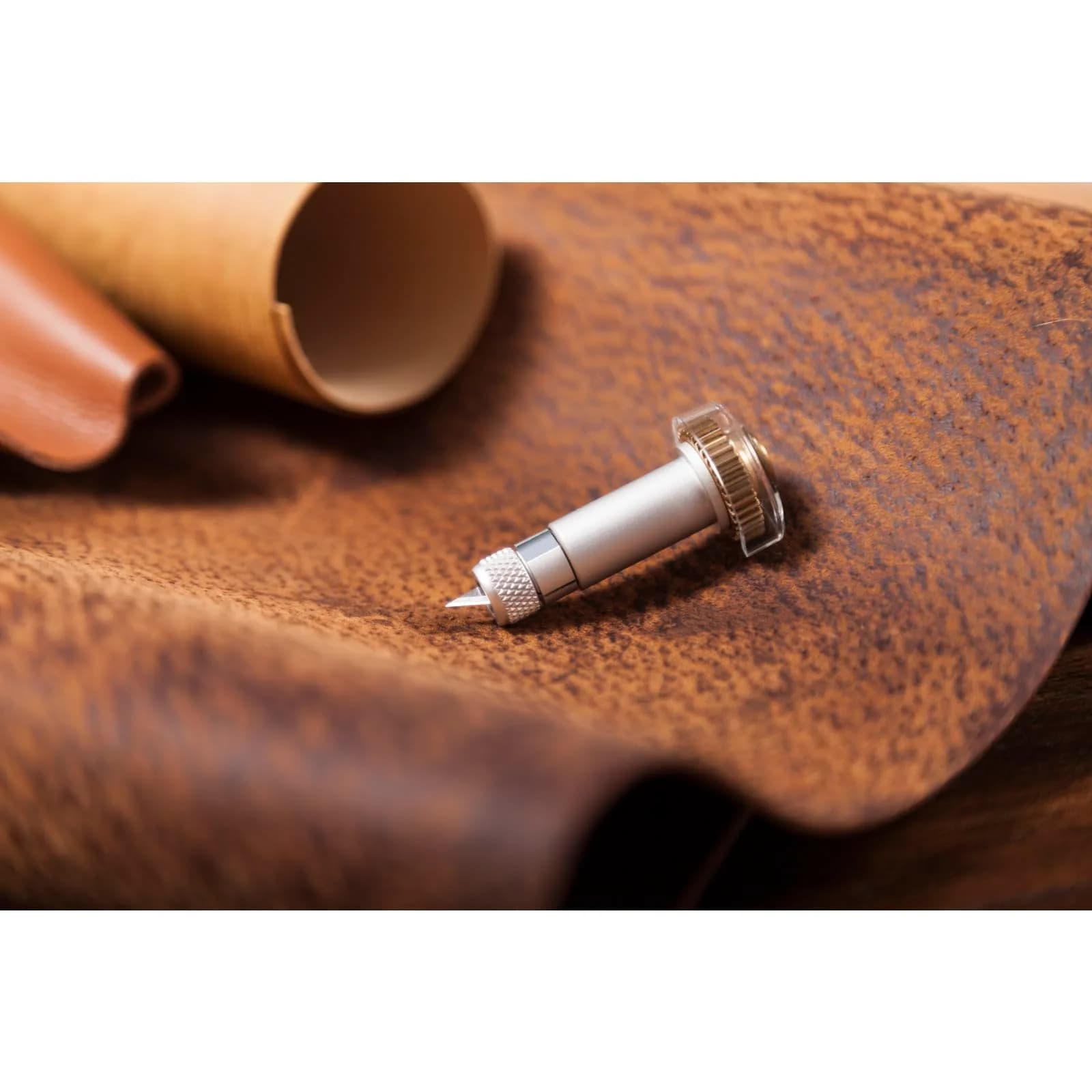 Cricut Knife Blade and Drive Housing for Cricut Maker | Cuts Wood, Leather, Chipboard & More (12mm German Steel) - view 2