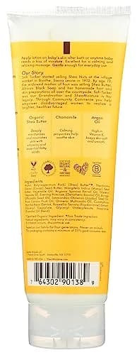 SheaMoisture Baby Lotion for Dry Skin Raw Shea, Chamomile & Argan Oil 240ml (8 Fl Oz) | Hypoallergenic for Sensitive Skin thumbnail 2