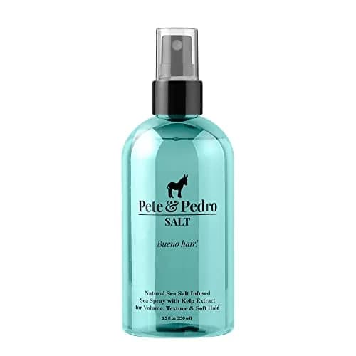 Pete & Pedro Natural Sea Salt Spray 251ml (8.5 Fl Oz) | Adds Volume & Texture thumbnail 1