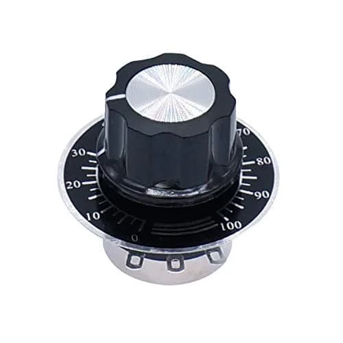 Taiss RV24YN20S Single Turn Carbon Film Rotary Potentiometer 20k ohm (6mm Shaft) | Smooth Operation for Inverter Speed Control thumbnail 5