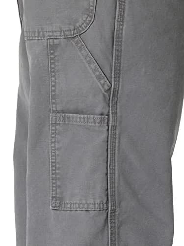 Wrangler Authentics Men's Classic Carpenter Jean, Rock Gray, 40W x 34L | Durable Work & Casual Style thumbnail 3