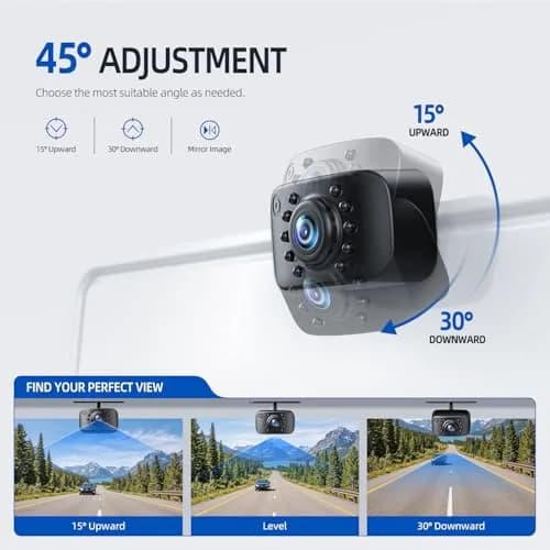 eRapta ERT01 HD Backup Camera Rear View License Plate | 720P Waterproof Night Vision thumbnail 7