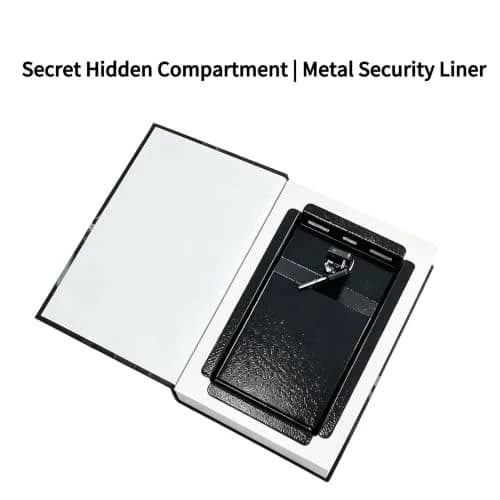 Misslanonly Alice in Wonderland Book Safe with Key Lock | Discreet Book Disguise for Valuables thumbnail 2