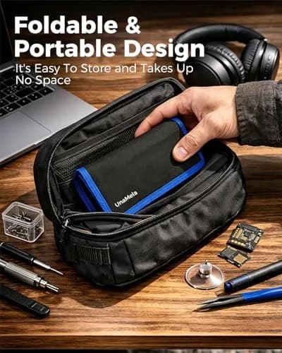 UnaMela 80 IN 1 Professional Computer Repair Tool Kit, Precision Screwdriver Set | 56 Bits, Anti-Static, Magnetizer, Durable Chrome Vanadium Steel thumbnail 6