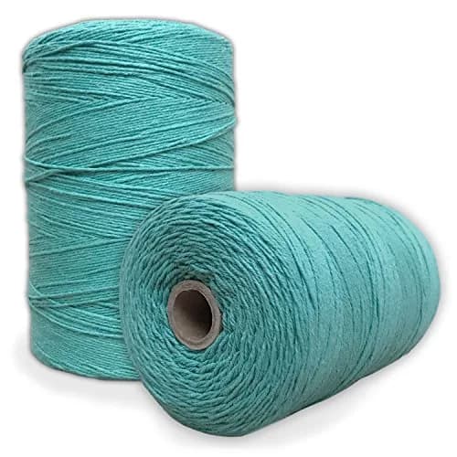 Paper Farm Durable Loom Warp Thread (Turquoise) 8/4 | 800 Yards for Weaving thumbnail 1
