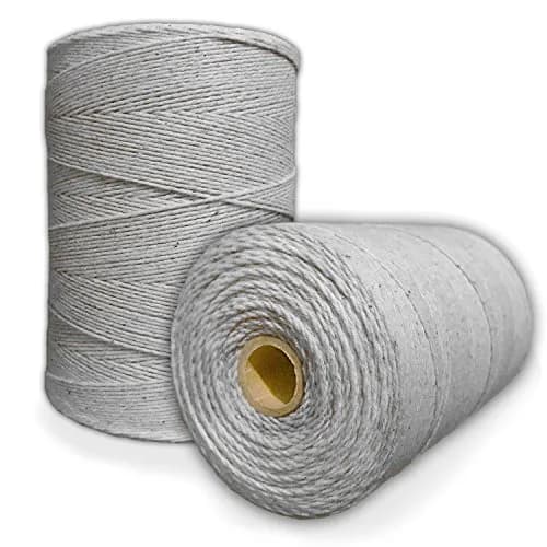Paper Farm Gray Warp Thread | 8/4 Poly Cotton Yarn for Weaving | 800 Yards thumbnail 1