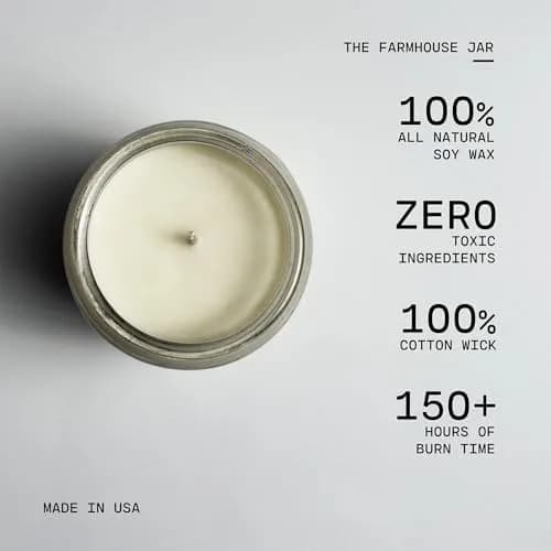 Milkhouse Candle Company Harvest Festival Scented Candle 680g (26 Oz) | Long-Lasting Soy Wax Jar Candle thumbnail 4