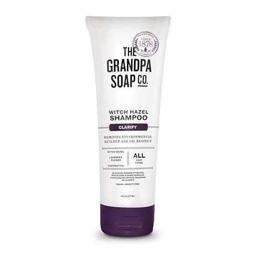 The Grandpa Soap Company Witch Hazel Shampoo 8 Fl Oz | Vegan & Cruelty Free, All Hair Types thumbnail 1