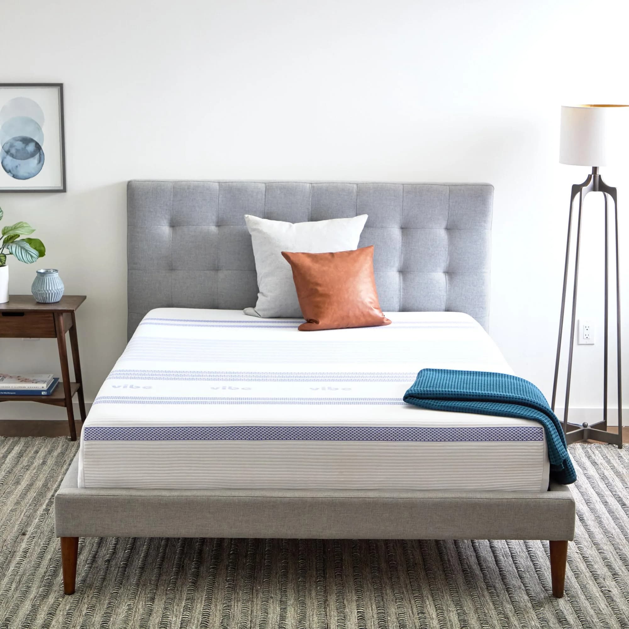 Vibe Gel Memory Foam Mattress 12-Inch Twin | CertiPUR-US Certified Cooling Bed - main product image