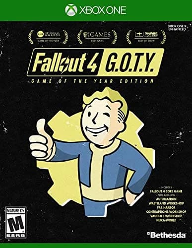 Bethesda Fallout 4 Game of The Year Edition - Xbox One | Complete Post-Nuclear Adventure with All DLCs thumbnail 1