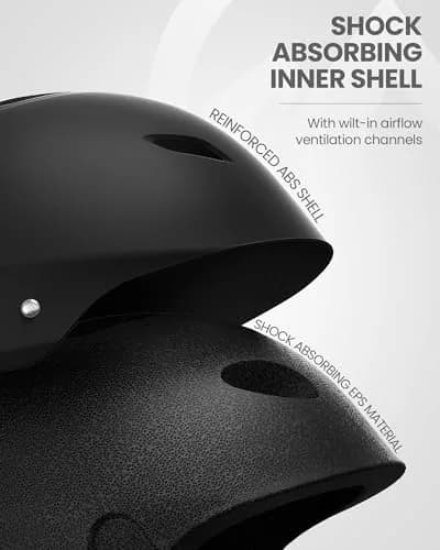 OutdoorMaster Kelvin Ski Helmet - Snowboard Helmet for Men, Women & Youth (Black, Small) | Safety & Comfort thumbnail 2