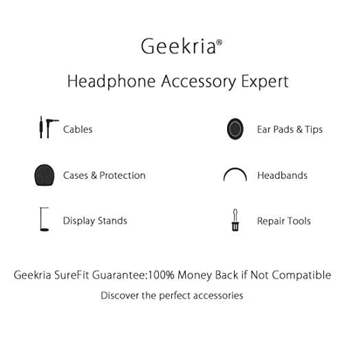 GEEKRIA Geekria Shield Headphones Case Compatible with Bang & Olufsen Beoplay HX, H100, H95, H9 3rd Gen, H9i, Beocom Portal, Dark Grey | Hard Shell Travel Bag thumbnail 7