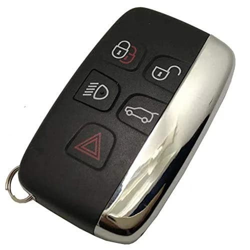Horande Carbon Fiber Smart Car Key Fob Case Cover for Range Rover & Land Rover | 5-Button Keyless Entry Remote Housing thumbnail 1