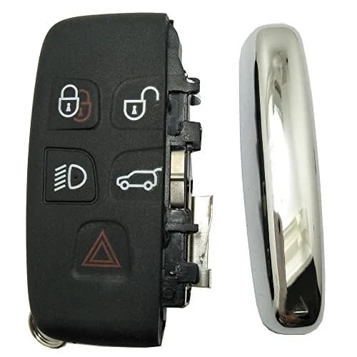 Horande Carbon Fiber Smart Car Key Fob Case Cover for Range Rover & Land Rover | 5-Button Keyless Entry Remote Housing thumbnail 3