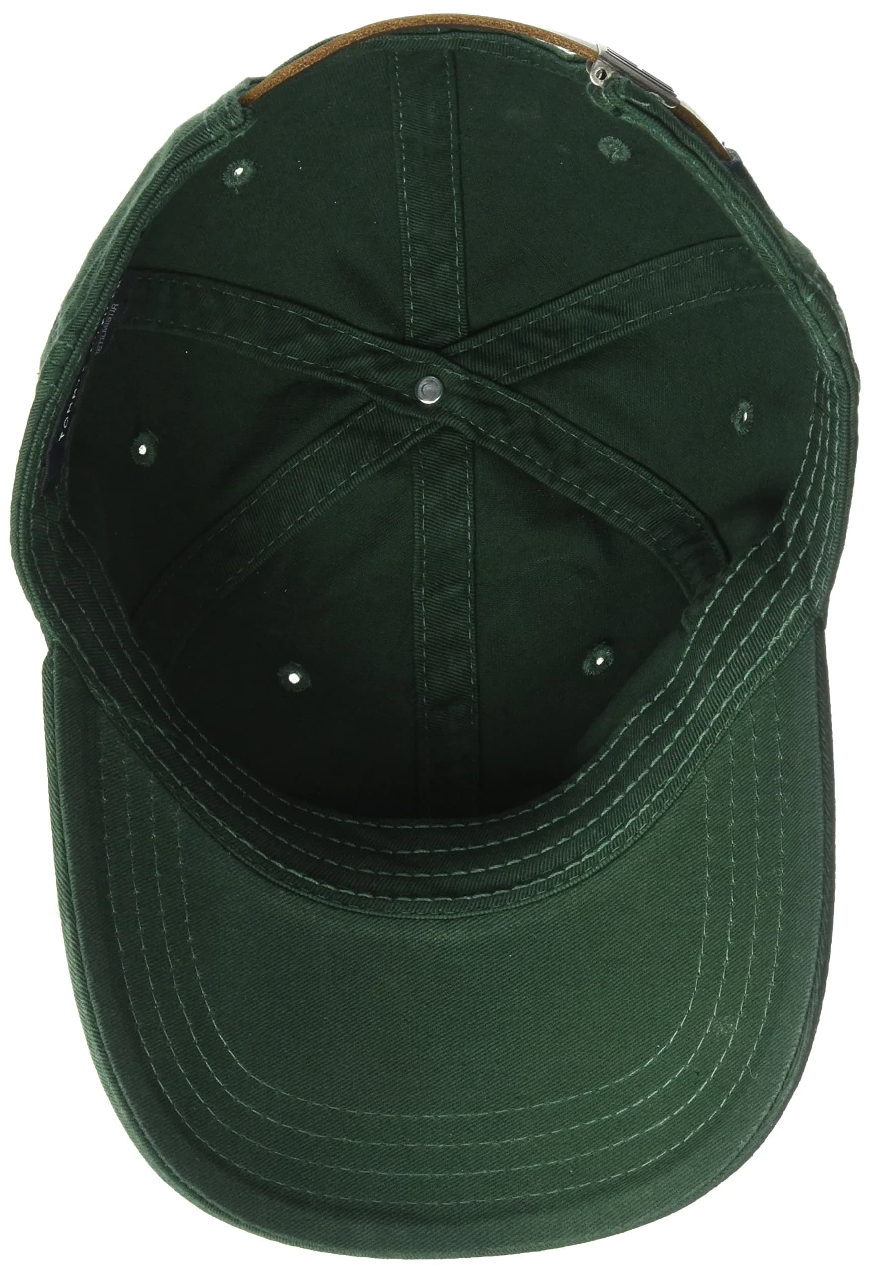Tommy Hilfiger Men's Logo Dad Baseball Cap, Pine Grove, 100% Cotton | Adjustable Fit for Everyday Wear - view 2