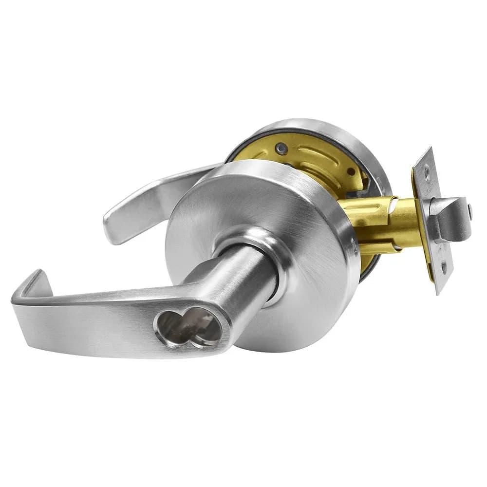 Sargent 28-60-7G04-LL-26D Grade 2 Storeroom Lock 2-3/4" Backset Satin Chrome | Commercial Grade 2 Lock for Doors — Chrome