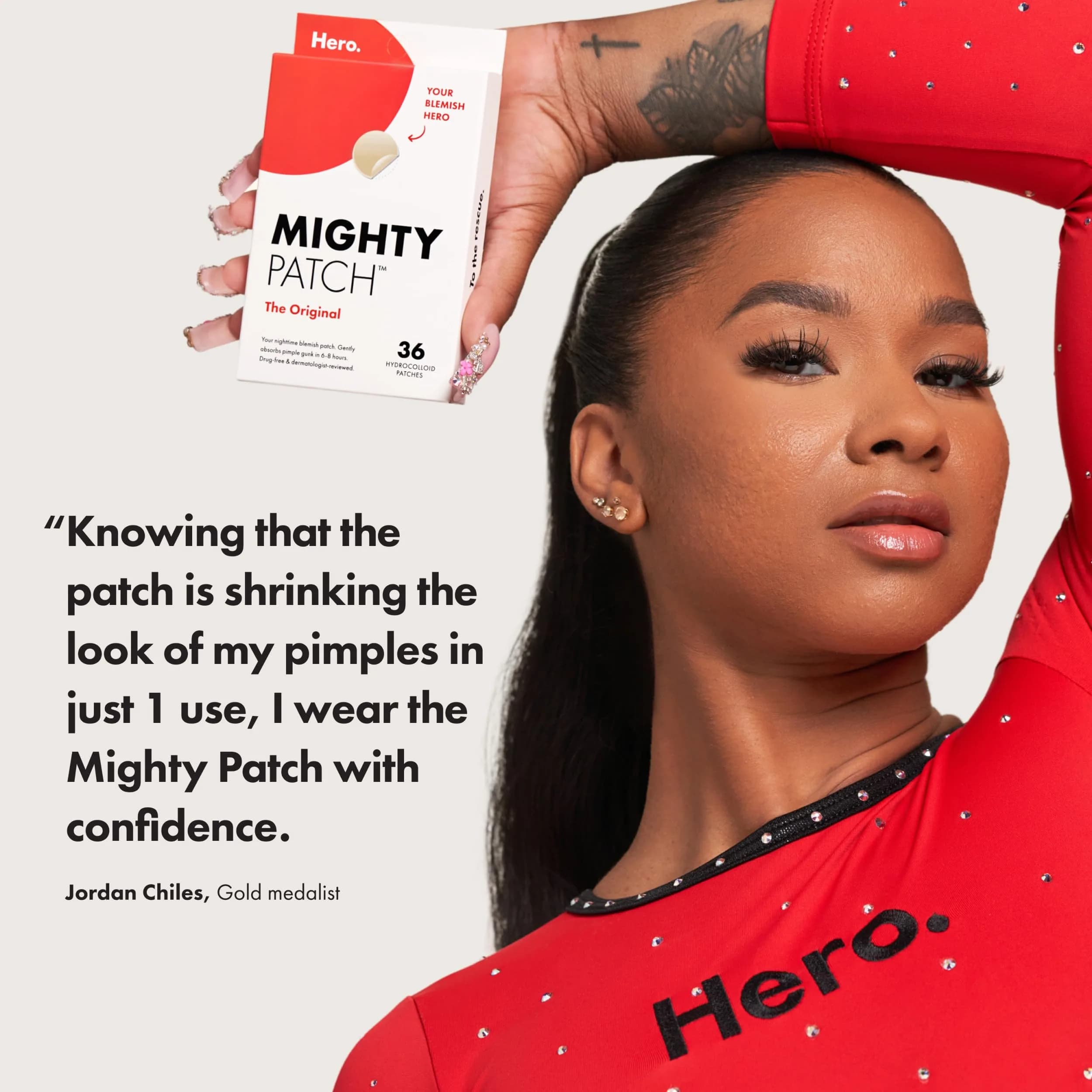 Mighty Patch Original Acne Pimple Patches, 36 Count | Shrinks Zits Overnight - view 3