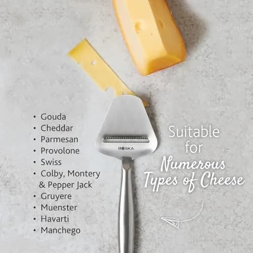 BOSKA Copenhagen Cheese Slicer | 29 cm (11.42 inches) Stainless Steel thumbnail 3