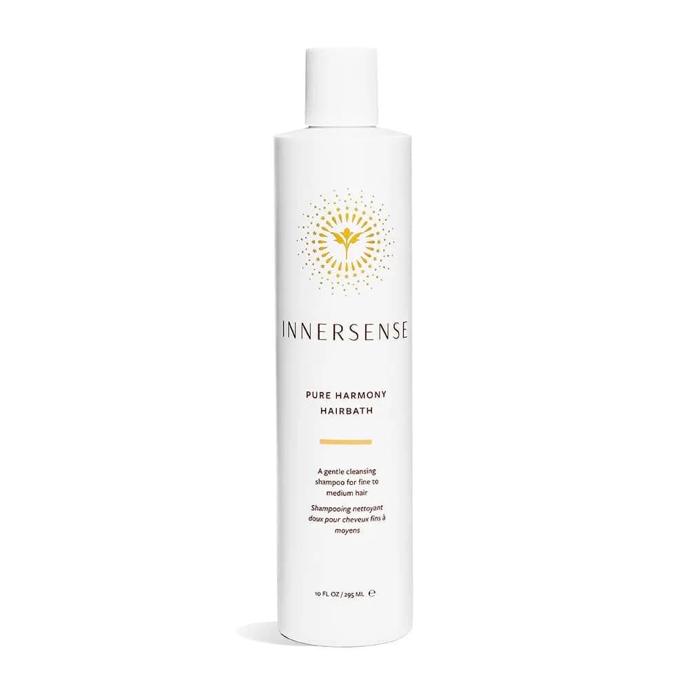 INNERSENSE Organic Beauty Pure Harmony Hairbath Shampoo 200ml (6 Fl Oz) | Gentle Cleansing for Fine to Medium Hair — 10 Fl Oz